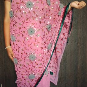 Heavy Work Saree