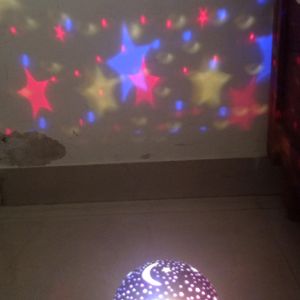 Moving Stars Lamp For Kids