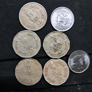 SevenRs2CommemorativeCoins