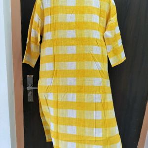 Yellow Kurta And Pant