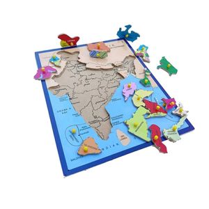 Learning Map Puzzle For Kids