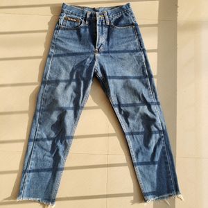 Dark Wash Mom Denim