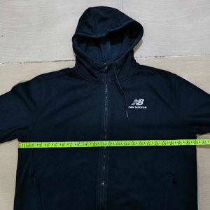 New Balance Zip Hoodie Black Size L