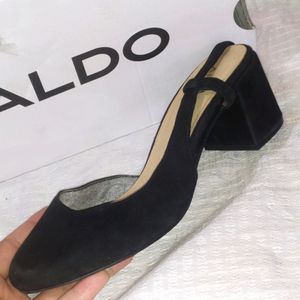 Black Aldo Kitten Heels