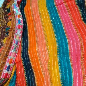 Rajasthani Bandhani Saree