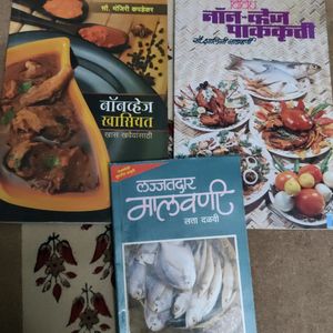 3 Books - Cooking And Nonveg Dishes Recipes