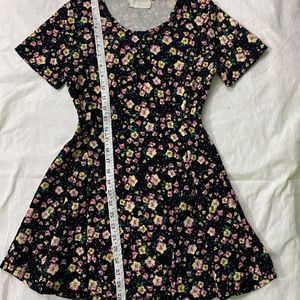 Cute Korean Brand Floral Dress