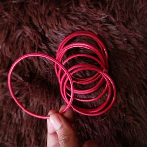 Red Premium Matte Bangles