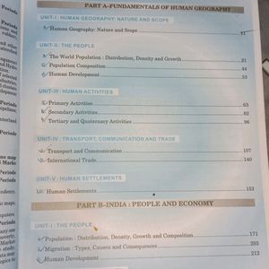 Geography Book Class 12th Refresher CBSE Syllabus