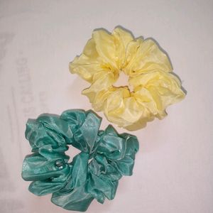 ORGANZA SCRUNCHIE pack Of 2