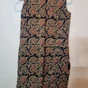 Kurti With Kalamkari Print