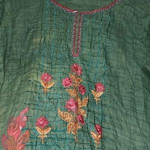 Cotton Dress Chiffon Dupatta