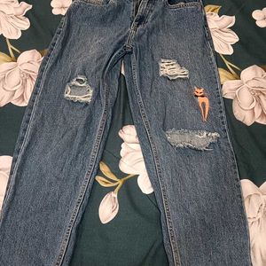 Mom Fit Denim Jeans