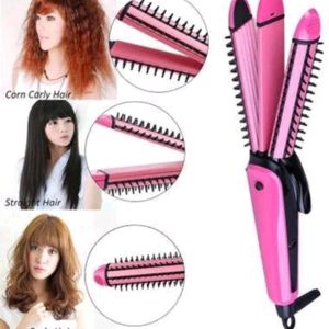 NOVA 3 in 1 Straightner(Pink Colour)