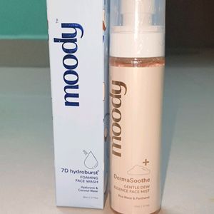 Moody Face Mist &Face Wash