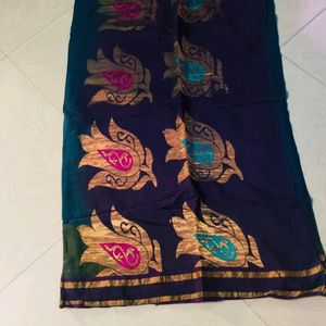 Beautiful Cotton Blend Saree