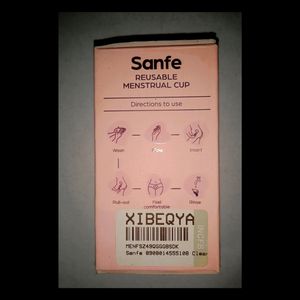 Whole new Sanfe menstrual cup 🤍