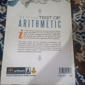 Arithmetic Book