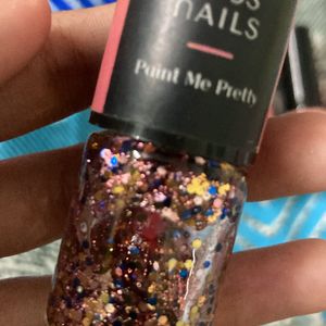 Half Filled Nail Paints