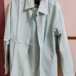 Formal Light Green Shirt