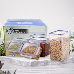 Pack of 3 containers ( 1500ml+1000ml+500ml)