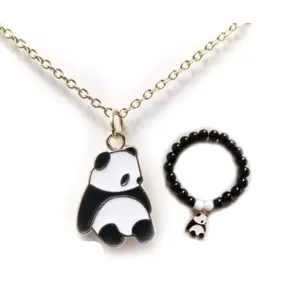 Panda Braclet With Chain