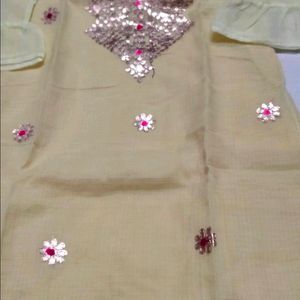 Gota Work Kurta