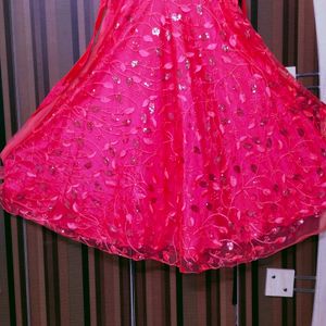 Gorgeous 🥰 pink 🩷 Frock For Girls 😍