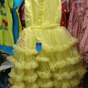 Princess Frock Yellow 💛