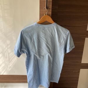 Zudio Cotton Blue T-shirt