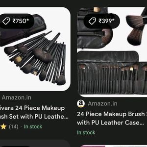 It Is A Zemglam Set Of 24pcs Make Up Brush