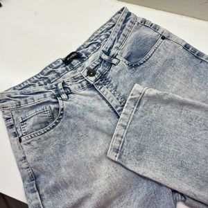 HIGH WAIST SLIM FIT JEANS