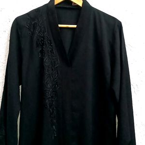 Imported Zoom Crush Abaya