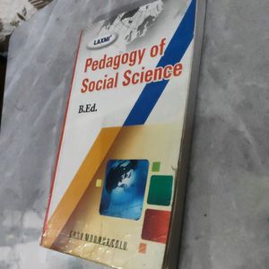 Pedagogy Of Social Science, B.ed. Book