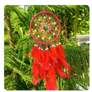 Dream Catcher Red With Pearl