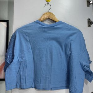 Blue Basic H&M Tee