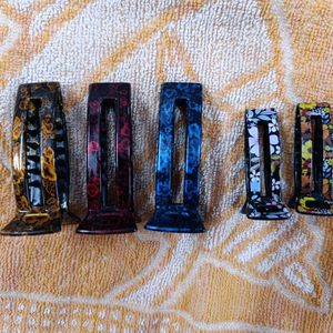 Set Of 5 Hair Clip New