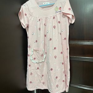 Pink Short Nighty