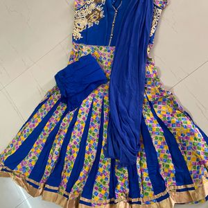 Anarkali With Full Flare