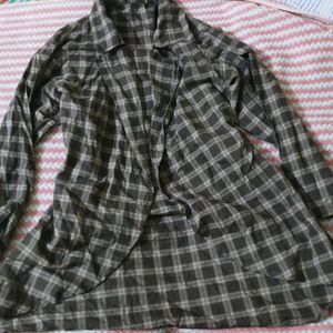 Women's check shirt