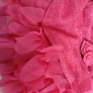 Rose Frock For Baby Girl