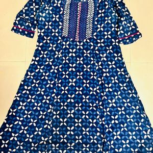 Indigo Rangmanch Kurti