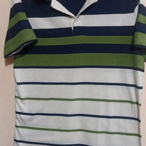 Stripped Slim Polo Tshirt