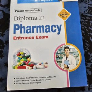 Diploma Pharmacy Entrance Exam Book