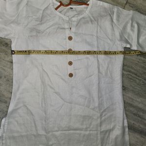 White Formal Kurti