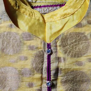 GRAB THE BEAUTIFUL YELLOW KURTI💛