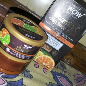 Wow Skin Science VitaminC clay Face Mask