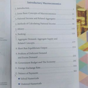 Macroeconomics Class 12 Book