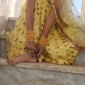 Yellow Lengega Choli