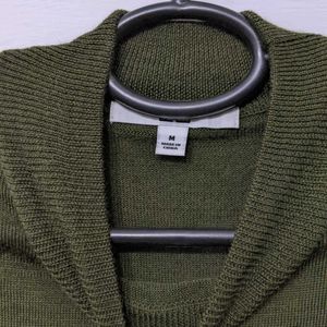 Olive Green Turtle Neck Sweater